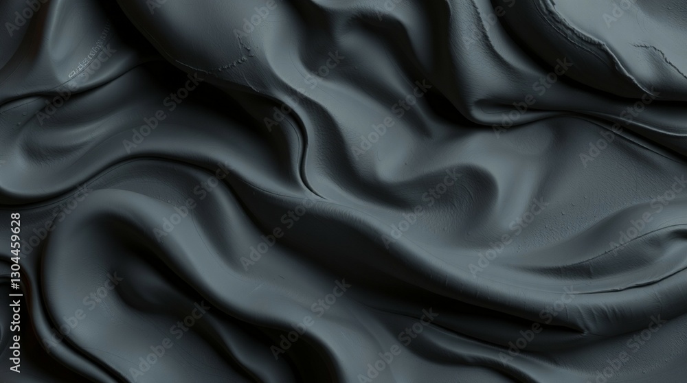 Dark, Draped Fabric Texture for Design Inspiration Dark, Draped Fabric Texture for Design Inspiration