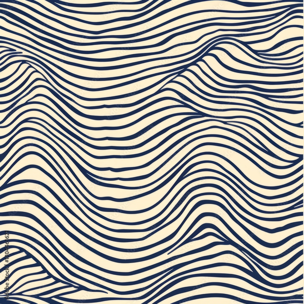 A wavy, abstract pattern composed of curved lines that intertwine and flow harmoniously. A wavy, abstract pattern composed of curved lines that intertwine and flow harmoniously.