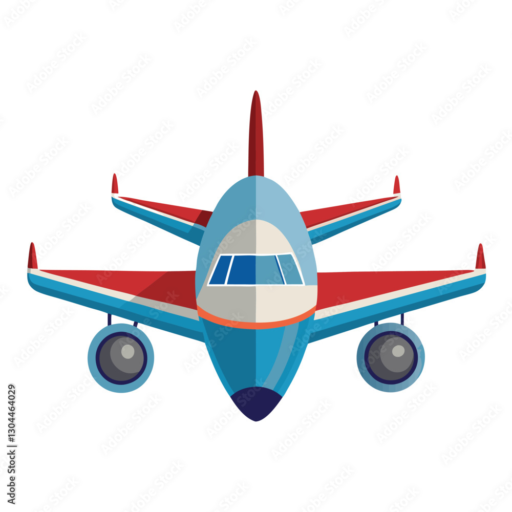 vector illustration of airplane vector illustration of airplane