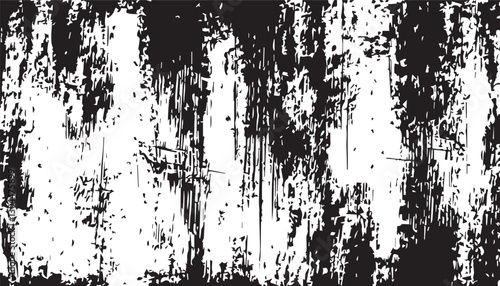 Wallpaper Mural Black and white grunge texture. Monochrome abstract texture. Grunge Texture. Torontodigital.ca
