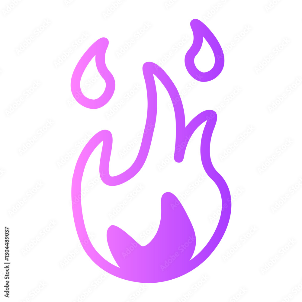 Naklejka premium fire