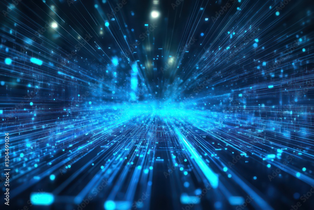 A dynamic digital image of blue light signals traveling through a network of circuits, symbolizing data transfer, connectivity, and innovation in technology. A dynamic digital image of blue light signals traveling through a network of circuits, symbolizing data transfer, connectivity, and innovation in technology.
