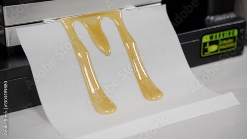 Live Rosin Being Pressed, Camera Movement