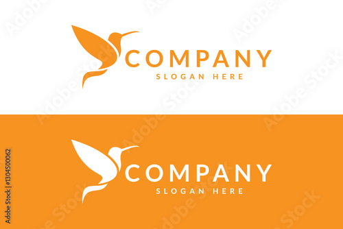 colibri logo icon vector illustration