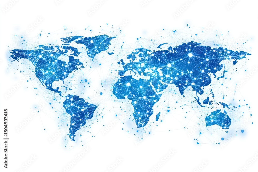 A global network of digital connections extending across the globe, highlighting how digital transformation is connecting people and systems worldwide. A global network of digital connections extending across the globe, highlighting how digital transformation is connecting people and systems worldwide.