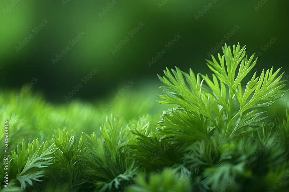 Fresh Green Foliage Background for Nature and Wellness Themes Fresh Green Foliage Background for Nature and Wellness Themes