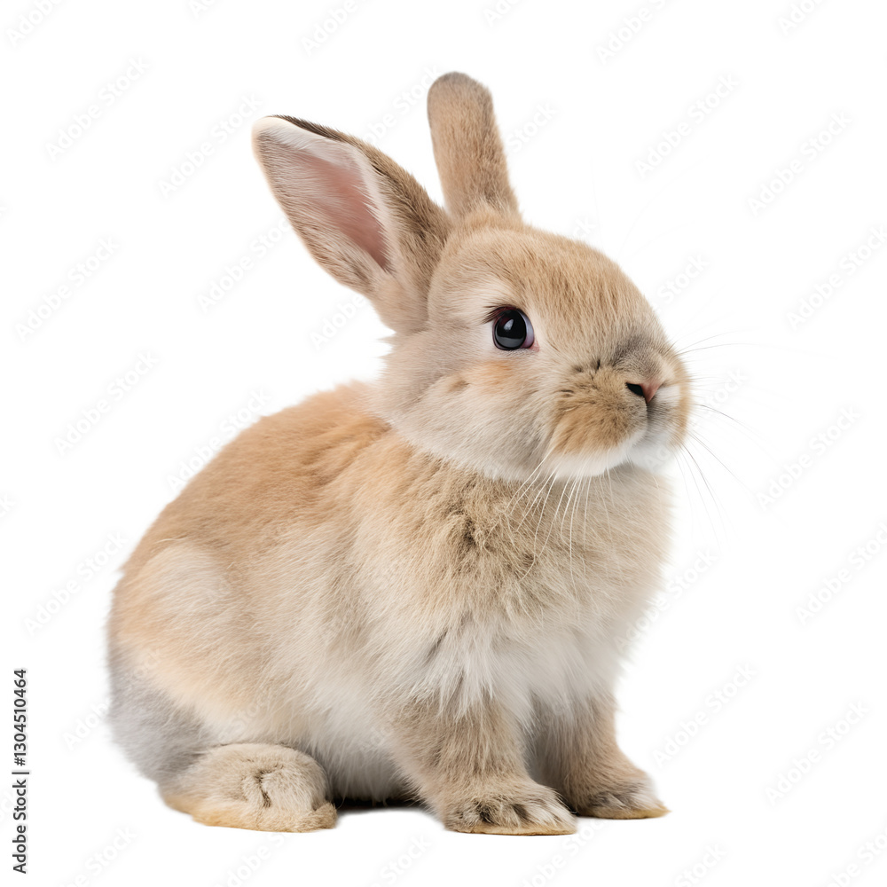 rabbit isolated on white background rabbit isolated on white background
