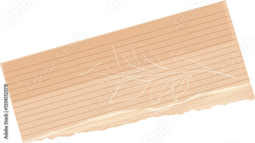 Scrapbook Paper Note