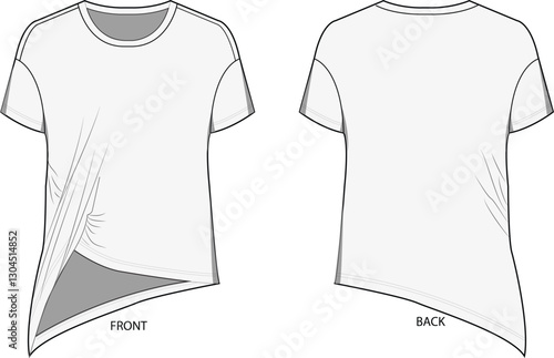 vector illustration of t shirt