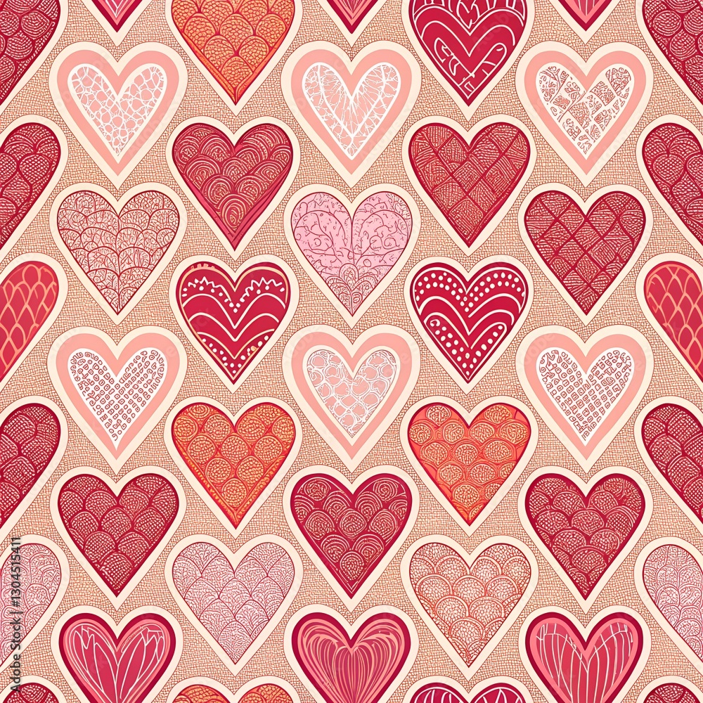Colorful heart patterns create vibrant design in digital art piece showcasing various styles and intricate details wallpaper, background, AI, art love Colorful heart patterns create vibrant design in digital art piece showcasing various styles and intricate details wallpaper, background, AI, art love