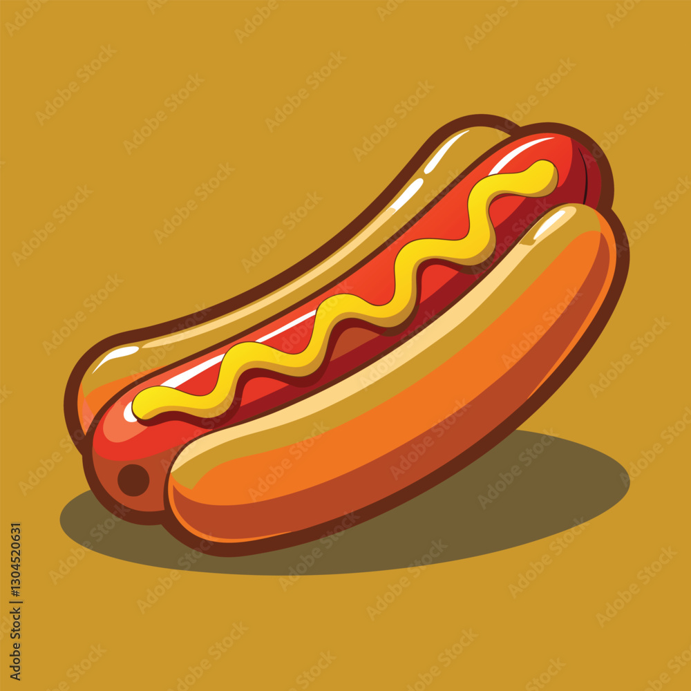 hot dog vector hot dog vector