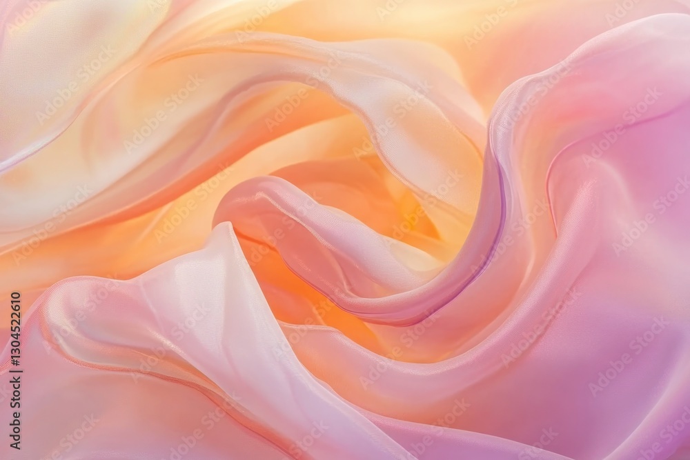 Delicate Pearlescent Swirls With Pink and Lavender Tones Create a Glowing Effect and Silky Smooth Texture in a Minimalist Composition Delicate Pearlescent Swirls With Pink and Lavender Tones Create a Glowing Effect and Silky Smooth Texture in a Minimalist Composition