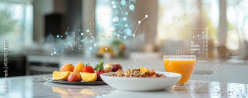 Calorie Counting Concept, H...