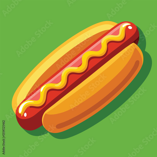 hot dog vector
