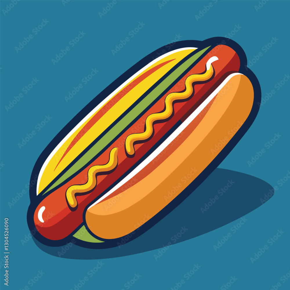 hot dog vector hot dog vector