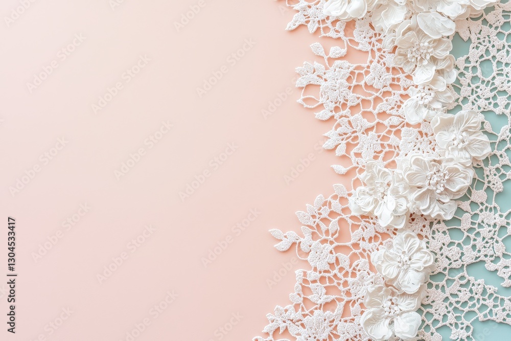 Elegant floral lace design soft background art background delicate aesthetics close-up view floral concept for decor Elegant floral lace design soft background art background delicate aesthetics close-up view floral concept for decor