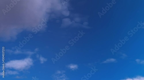 blue sky with clouds