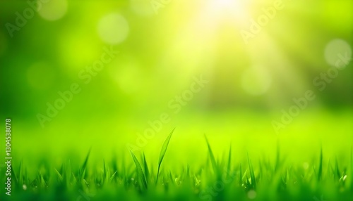 Una escena de pradera vibrante y bañada por el sol, capturada con una lente gran angular para enfatizar la sensación expansiva de la naturaleza