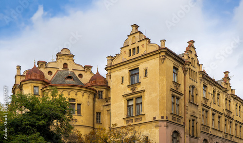 Photography Building in Art Nouveau style with a blue sky in the background