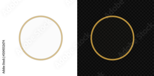 PNG Glowing Golden Rings Sparkles, Radiant Light Circles, Shiny Gold Halo Effect, Bright Loop Glow, Elegant Sparkling Light, Luxurious Golden Flare, Twinkling Ring Illumination, Magic Light Orbs.