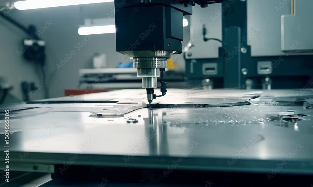 fast-paced automated machining: cnc milling of metals in a 4k factory environment fast-paced automated machining: cnc milling of metals in a 4k factory environment