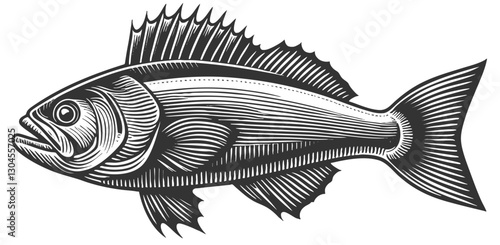 Tropical Fish Underwater vector illustration