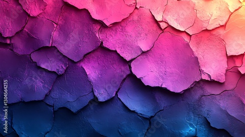 Wallpaper Mural Vibrant pink blue textured abstract background. AI Generated Torontodigital.ca