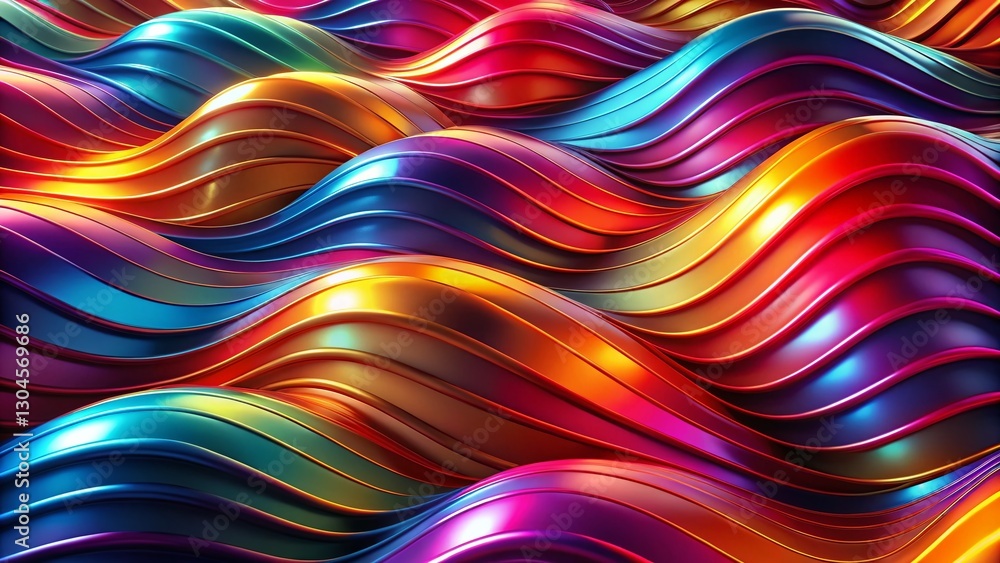 Glossy Latex Wave Abstract: Vibrant Blue Digital Art, Modern Low-Light Texture Glossy Latex Wave Abstract: Vibrant Blue Digital Art, Modern Low-Light Texture