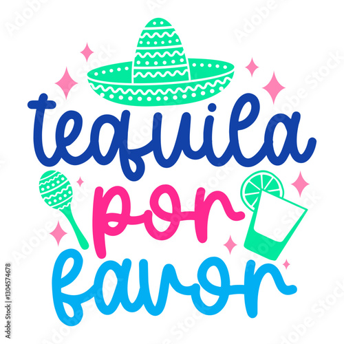 Tequila por favor Svg