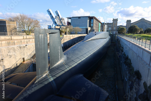 Sous-marin à Cherbourg