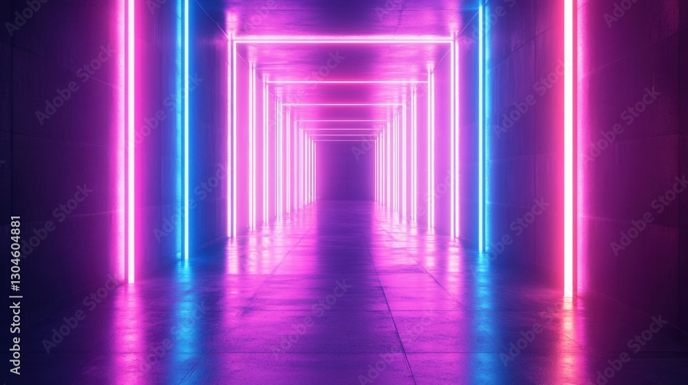 Illuminated modern data center digital server hub futuristic environment high-tech perspective Illuminated modern data center digital server hub futuristic environment high-tech perspective