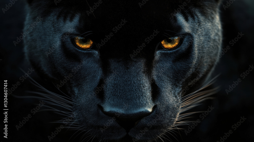 A detailed close-up of a panther fur texture, deep black with hints of dark brown highlights, realistic soft texture A detailed close-up of a panther fur texture, deep black with hints of dark brown highlights, realistic soft texture
