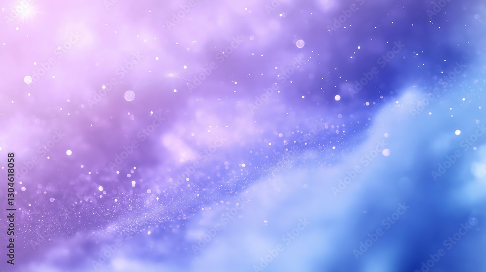 Obraz premium Abstract background with a gradient of colors. the background is predominantly blue and purple, with a hint of pink on the top left corner.