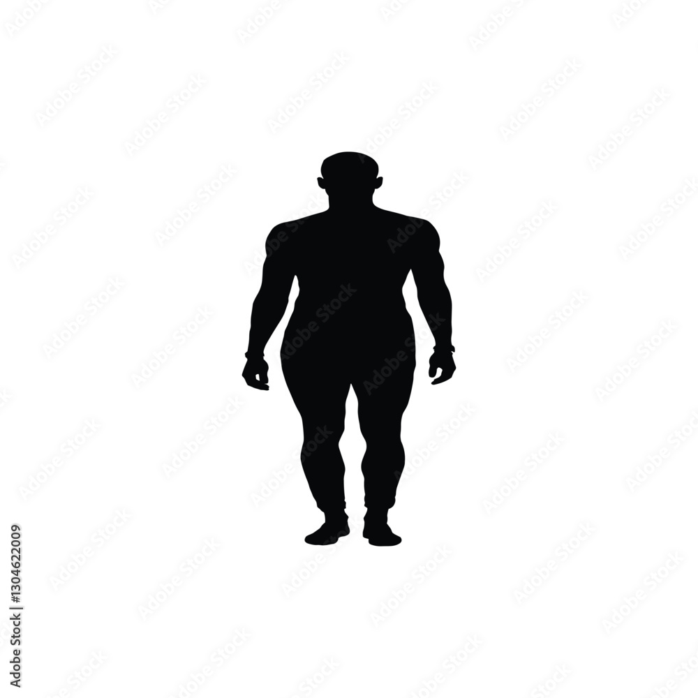 Man Vector silhouettes Template. Man Vector silhouettes Template.