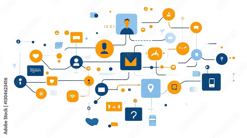 Lead generation and SEO visuals come to life through dynamic data flow representations, emphasizing the power of digital marketing. Lead generation and SEO visuals come to life through dynamic data flow representations, emphasizing the power of digital marketing.