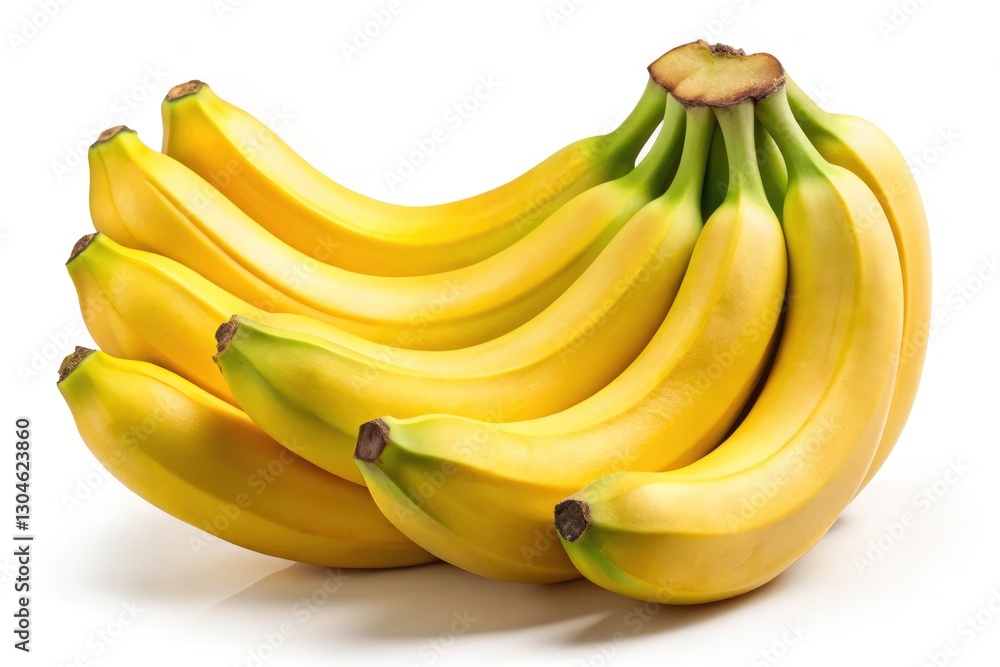 Panoramic PNG Yellow Bananas White Background - High-Resolution Fruit Image for Website, Design & Marketing Panoramic PNG Yellow Bananas White Background - High-Resolution Fruit Image for Website, Design & Marketing