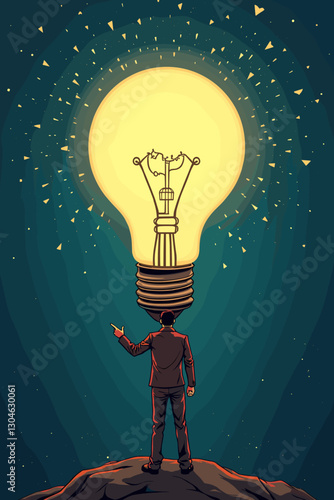 Illuminating Insight: Visionary Leader Seeks Innovative Ideas to Propel Business Forward