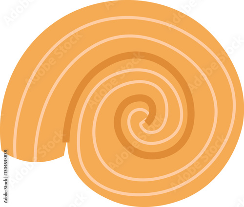 Cartoon Seashell Mollusk