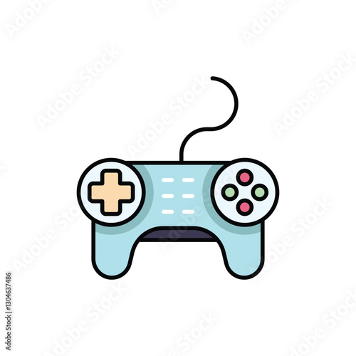 Gaming Remote Vector icon