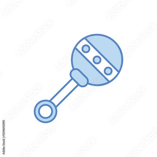 Rattle Vector icon