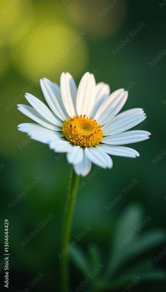 Obraz premium Perfect daisy, sharp detail, seamless clipping path, vibrant colors , vibrant, image, yellow