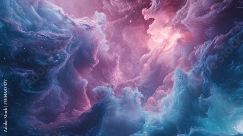 Surreal fluid wallpaper with glowing neon currents creating a sense of weightless motion