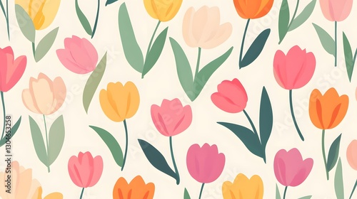 Pretty Tulip Pattern