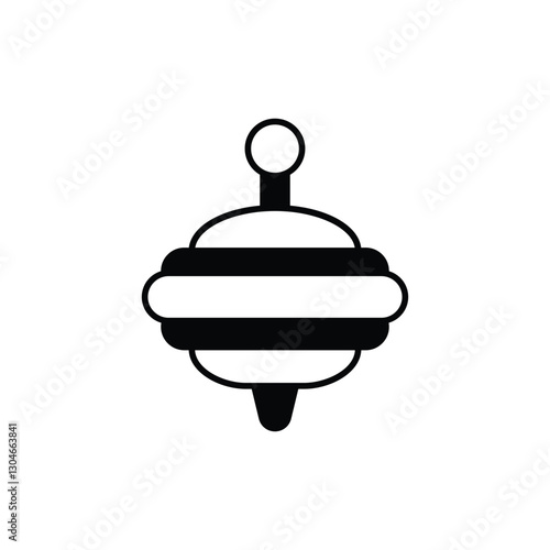 Spinning Top Vector icon