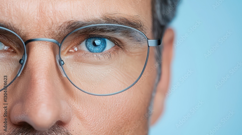 Close-Up Portrait of an Individual Emphasizing Entrepreneurial Mindset and Risk Awareness Close-Up Portrait of an Individual Emphasizing Entrepreneurial Mindset and Risk Awareness