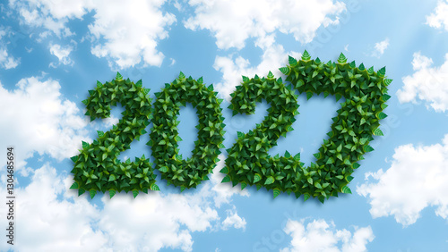 image of year number 2027 , happy new year