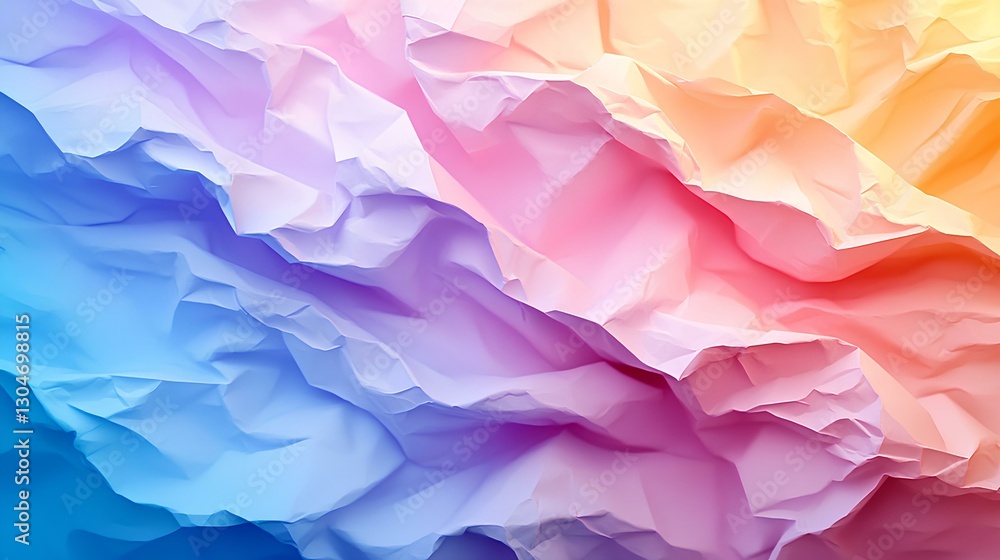 crumpled paper background, pastel color, highly detailed crumpled paper background, pastel color, highly detailed