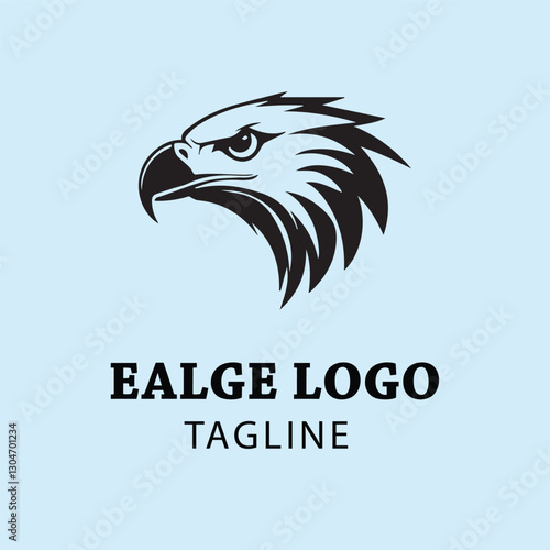 eagle head logo  photo