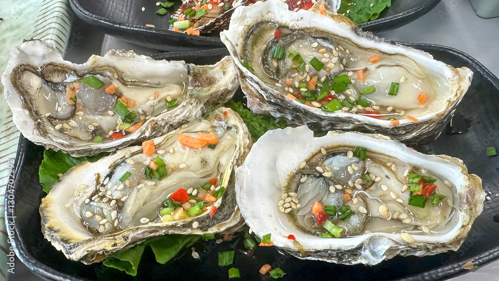 oysters on the half shell oysters on the half shell