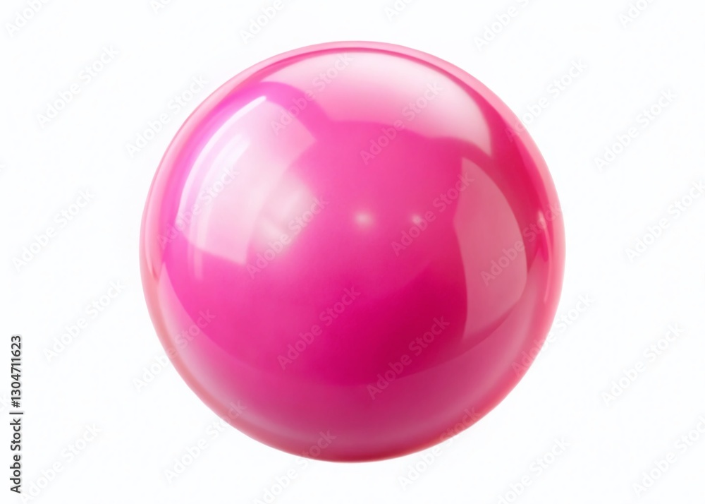 Obraz premium Pink Bubble Gum Texture Background, Sweet Candy Closeup, Gummy Surface, Chewy Treat